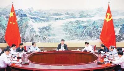 2018年7月2日，中共中央总书记、国家主席、中央军委主席习近平在中南海同团中央新一届领导班子成员集体谈话并发表重要讲话。